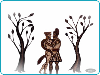 Dido and Aeneas animation at The Museum of Somerset